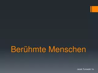 b er hmt e menschen