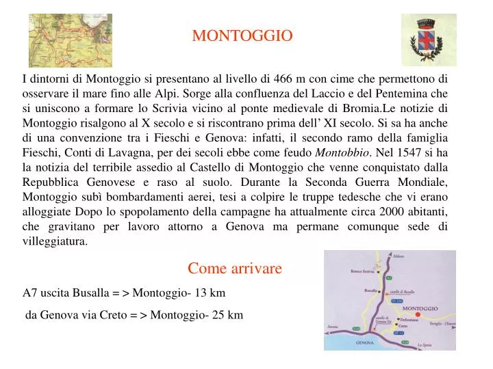 montoggio