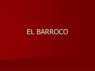 el barroco
