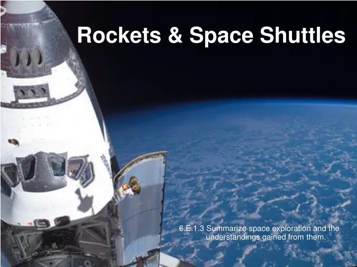 rockets space shuttles