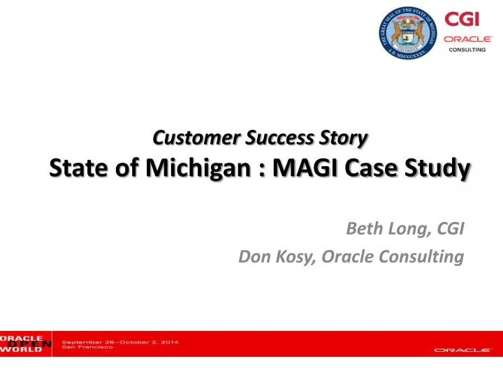 customer success story state of michigan magi case study