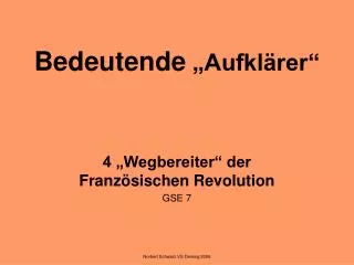 bedeutende aufkl rer