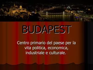 budapest