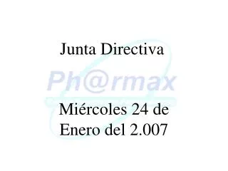 junta directiva
