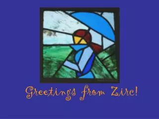 Greetings from Zirc!