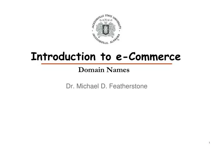 introduction to e commerce