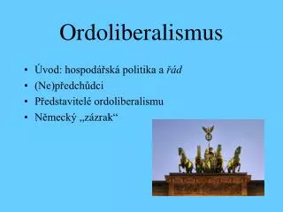 ordoliberalismus