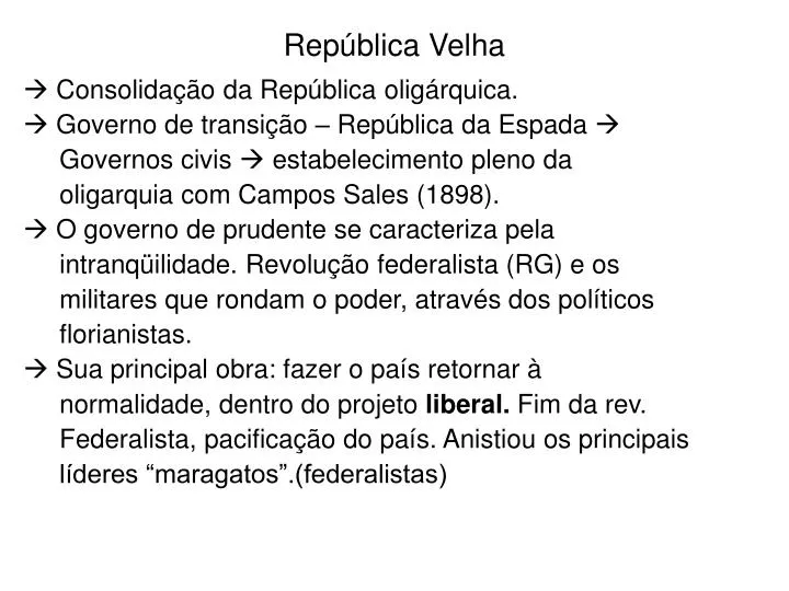 rep blica velha