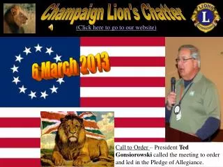 Champaign Lion's Chatter