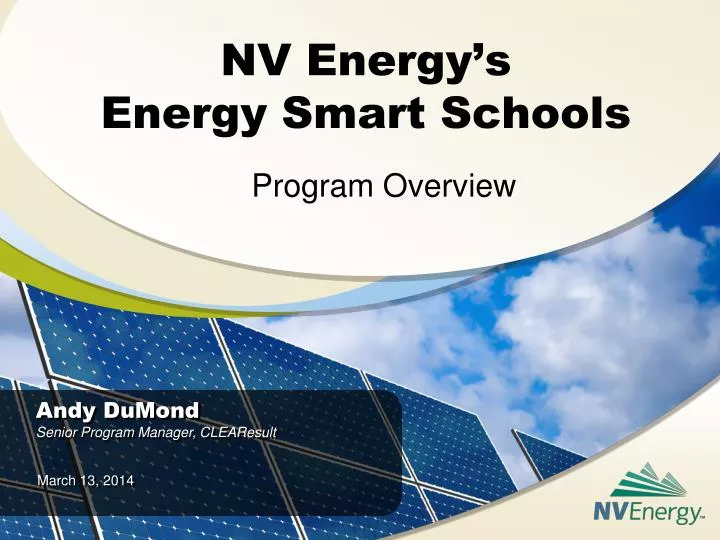 nv energy s energy smart schools