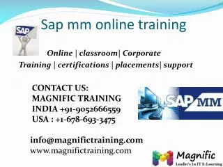 sap mm online training in canada