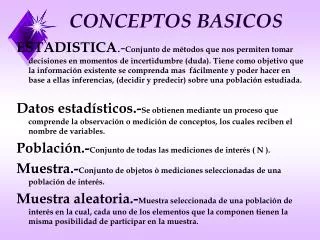conceptos basicos