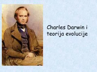 charles darwin i teorija evolucije