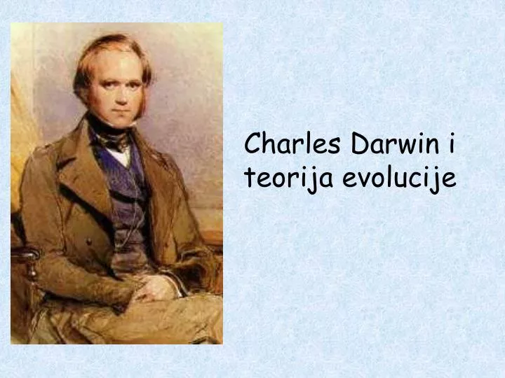 charles darwin i teorija evolucije