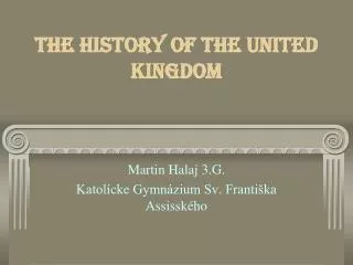 The History of the United Kingdom