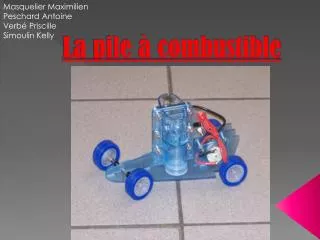 la pile combustible