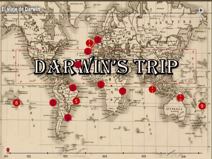 darwin s trip