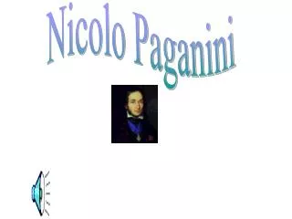 Nicolo Paganini