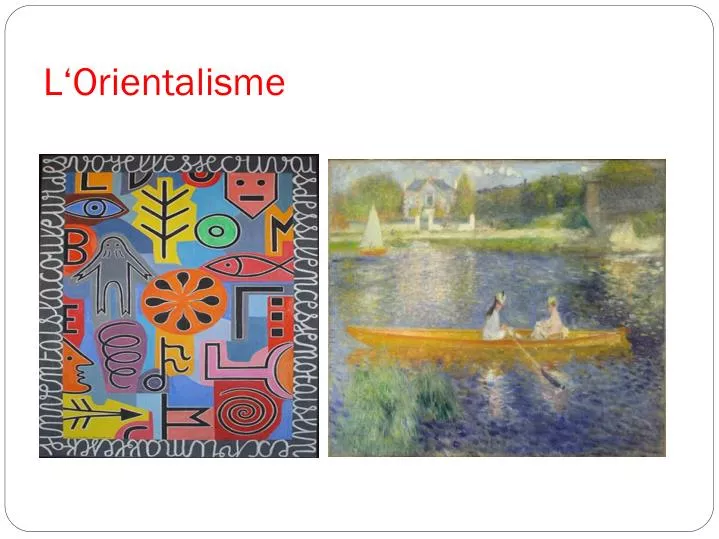 l orientalisme