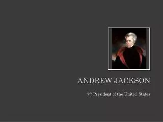 Andrew Jackson