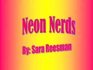Neon Nerds