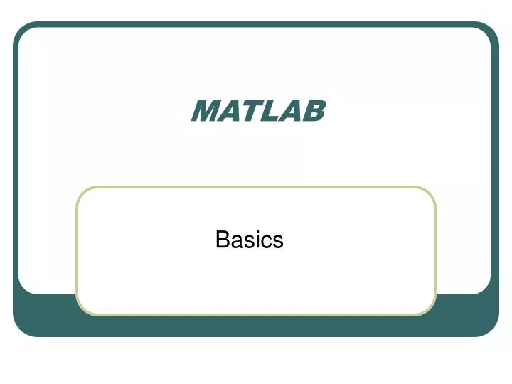 matlab