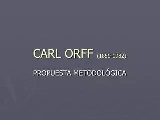 carl orff 1859 1982