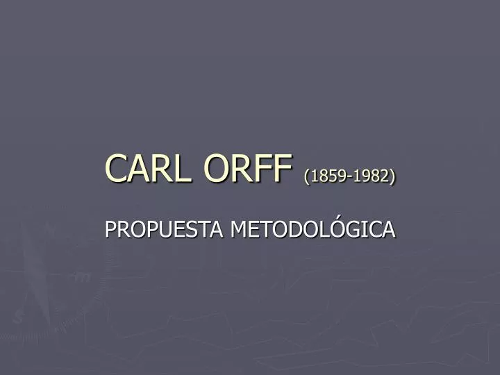 carl orff 1859 1982