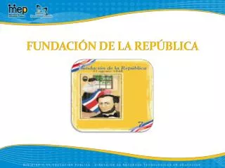 fundaci n de la rep blica