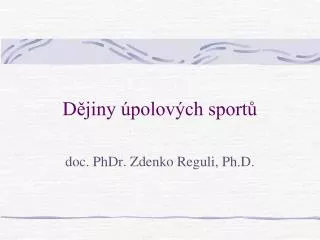 d jiny polov ch sport