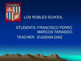 LOS ROBLES SCHOOL