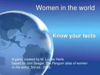 Women in the world