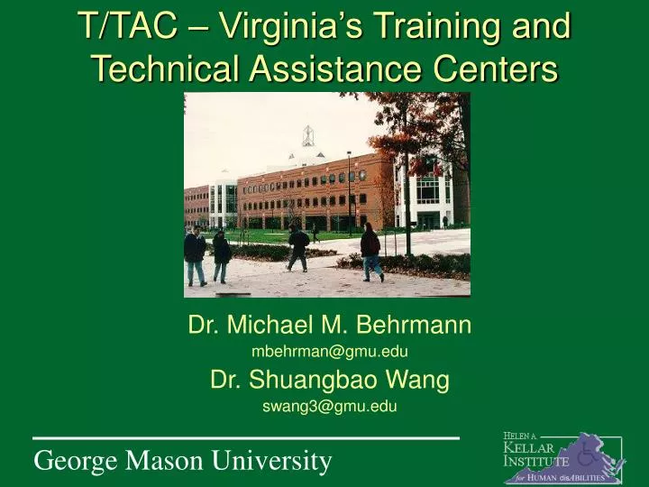 t tac virginia s training and technical assistance centers