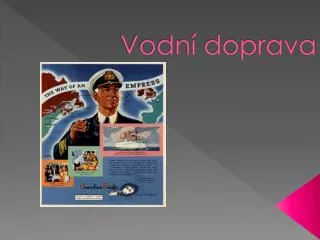 vodn doprava