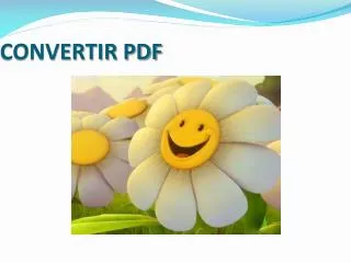 convertir pdf