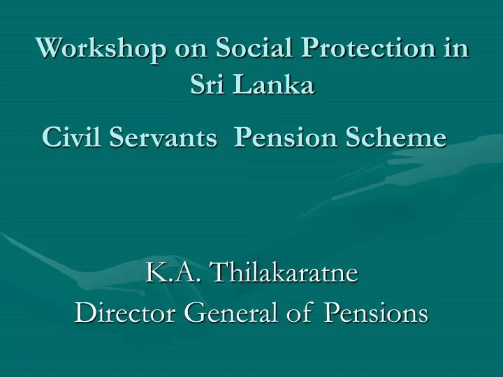 civil servants pension scheme