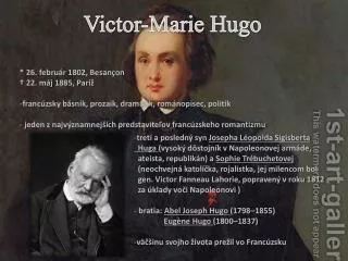 victor marie hugo