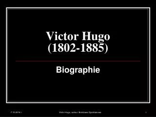 victor hugo 1802 1885