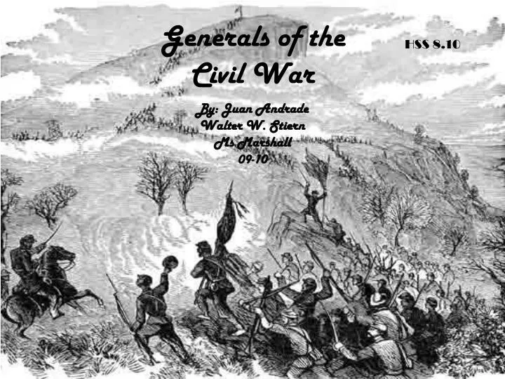 generals of the civil war