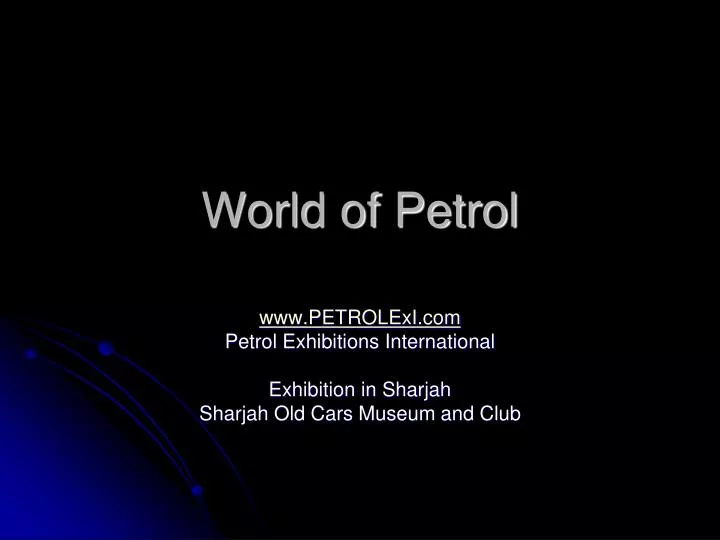 world of petrol
