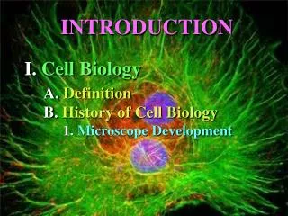1. Microscope Development