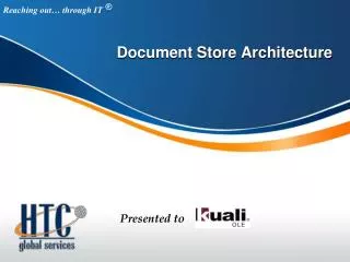 Document Store Architecture