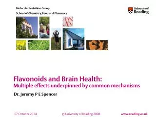 Flavonoids and Brain Health: Multiple effects underpinned by common mechanisms