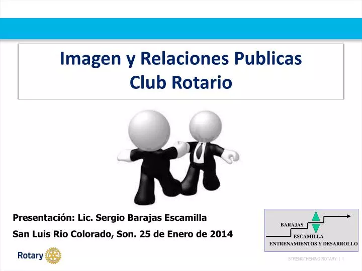 imagen y relaciones publicas club rotario