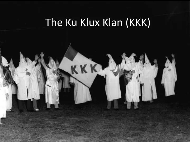 the ku klux klan kkk