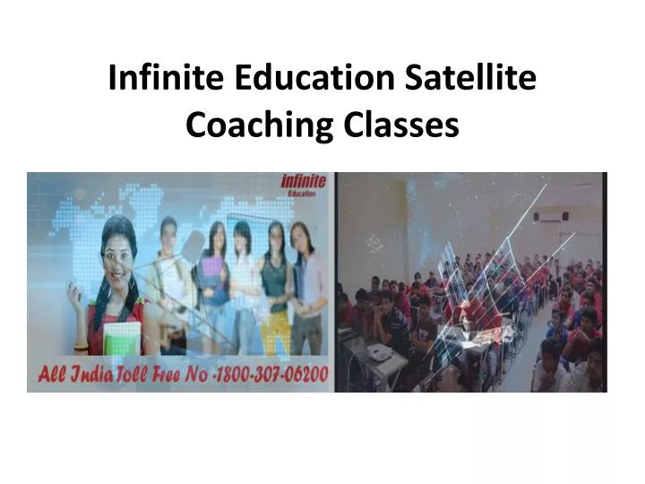 infinite education satellite coaching classes