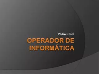 pedro costa