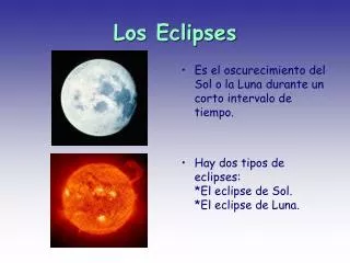 los eclipses