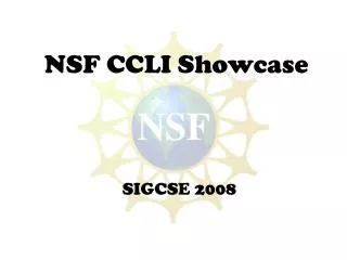 nsf ccli showcase