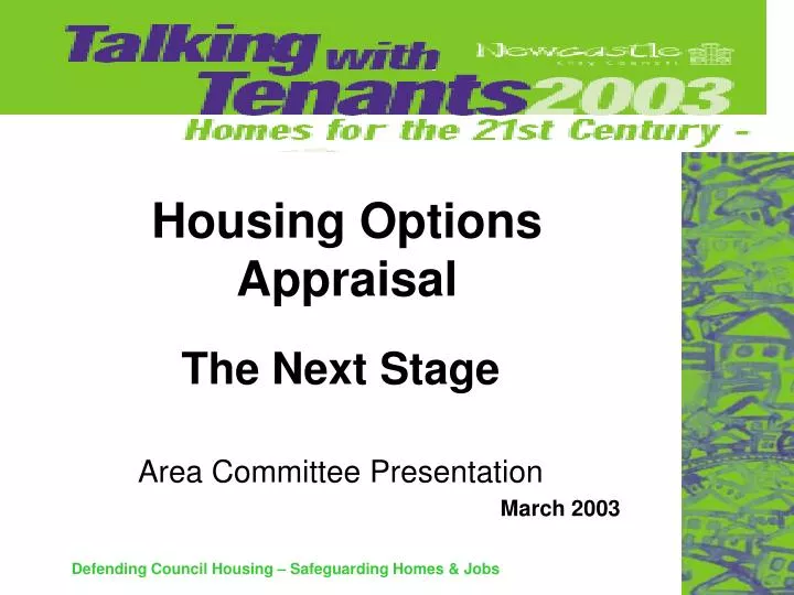 housing options appraisal